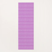 Aangepaste naam roze strepen textiel yogamat (Achterkant)