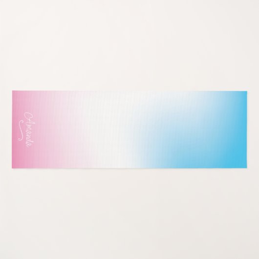 Aangepaste naam Roze Yogamat (Voorkant (horizontaal))