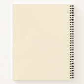 Aangepaste naam Rustic Recept Organizer Notitieboek (Achterkant)