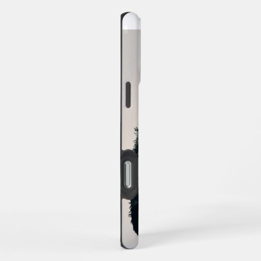 Aangepaste naam Sasquatch Big Foot Legend iPhone Hoesje (Rechterkant)