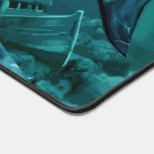 Aangepaste naam Scary Shark Bureaumat (Hoek)