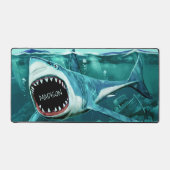Aangepaste naam Scary Shark Bureaumat (Voorkant)