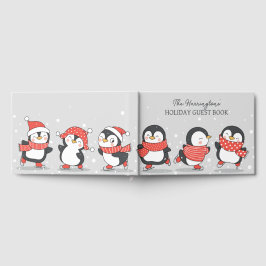 Aangepaste naam schaatspinguïns gastenboek