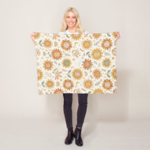 Aangepaste naam Schattige Boho Zonnebloem Zon & Re