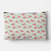 Aangepaste naam Schattige Flamingo patroon Etui (Achterkant)