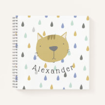 Aangepaste naam Schattige kat