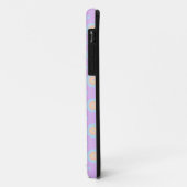 Aangepaste Naam Schattige Pastel Rainbow Bullseyes Case-Mate iPhone Case (Achterkant/links)