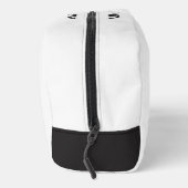 Aangepaste naam schattige pinguïn toilettasje (Rechts)