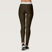 Aangepaste naam Schattige Siamese Kat Huisdier Fot Leggings (Achterkant)