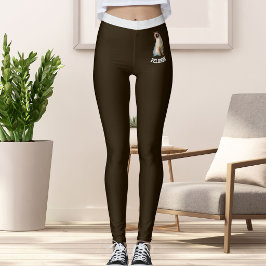 Aangepaste naam Schattige Siamese Kat Huisdier Fot Leggings