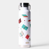 Aangepaste naam schoolboekje waterfles (Voorkant)