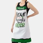 Aangepaste naam Schorten - Funny Meat & Irish Beer (Insitu)