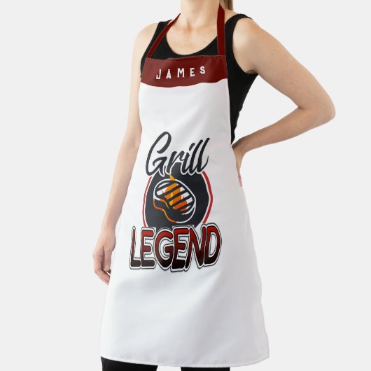 Aangepaste naam Schorten, persoonlijke BBQ Grill D Schort (Insitu)