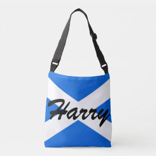 Aangepaste naam Schotse vlag cbbcn Crossbody Tas