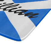 Aangepaste naam Schotse vlag cbcnt Snijplank (Hoek)