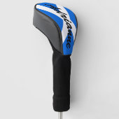 Aangepaste naam Schotse vlag Dccnt Golfheadcover (Schuin)