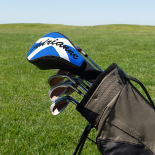 Aangepaste naam Schotse vlag Dccnt Golfheadcover