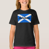 Aangepaste naam Schotse vlag gcnt T-shirt (Voorkant)