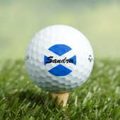 Aangepaste naam Schotse Vlag tmtp5 gbcnt Golfballen (Insitu Shirt)