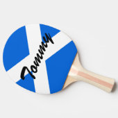 Aangepaste naam Scottish Flag ppt Tafeltennisbatje (Zijkant)