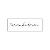 Aangepaste naam script handtekening stempel (Design)