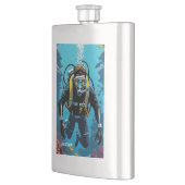 Aangepaste naam Scuba Diver Flacon (Links)