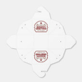 Aangepaste naam Season's Groeten gunstboxen Bedankdoosjes (Uitgevouwen)