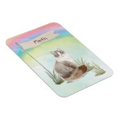 Aangepaste naam Siberian Cat Pet Magneet (Rechterzijde)