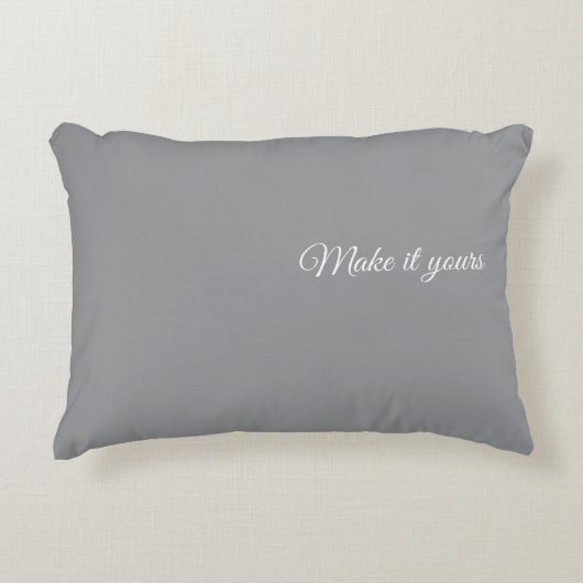 Aangepaste naam Sierkussen – geometrische verloop  Accent Kussen (Voorkant)