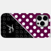 Aangepaste naam Sjabloon - BlackBerry gekleurd Case-Mate iPhone Case (Achterkant (horizontaal))