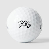 Aangepaste naam sjabloon huwelijksgunst golfballen (Voorkant)