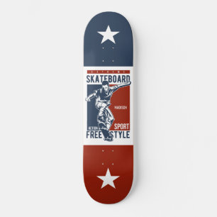 Aangepaste naam Skateboarder Persoonlijk Skateboard