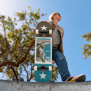 Aangepaste naam Skateboarder Persoonlijk Skateboard