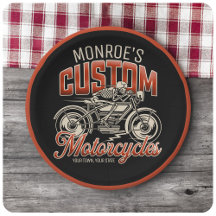 Aangepaste naam Skeleton Motorcycle Winkelen