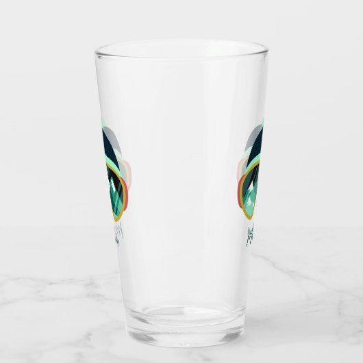 Aangepaste naam Ski Mask Glas (Links)