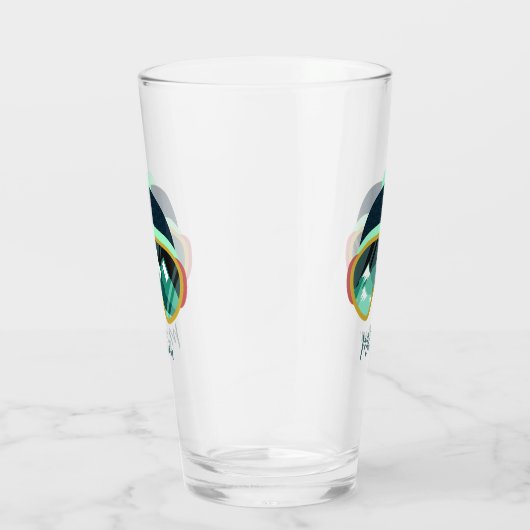 Aangepaste naam Ski Mask Glas (Rechts)