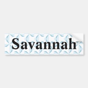 Aangepaste naam: Sky Blue Pinwheels Bumpersticker