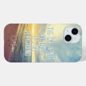 Aangepaste naam Sky Quote Case-Mate iPhone Case (Achterkant (horizontaal))