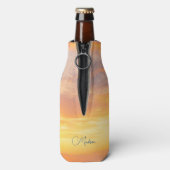 Aangepaste naam Sky Quote Flesjeskoeler (Fles Achterkant)