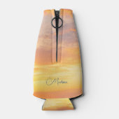 Aangepaste naam Sky Quote Flesjeskoeler (Achterkant)