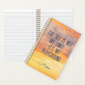 Aangepaste naam Sky Quote Notitieboek (Binnen)