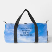 Aangepaste naam Sky Quote Plunjezak (Voorkant)