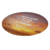 Aangepaste naam Sky Quote Snijplank (Hoek)