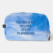 Aangepaste naam Sky Quote Toilettasje (Voorkant)