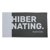 Aangepaste naam "Slaapende" kussenslopen (Achterkant)