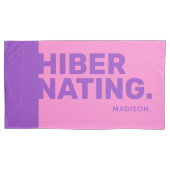 Aangepaste naam "Slaapende" kussenslopen (Voorkant)