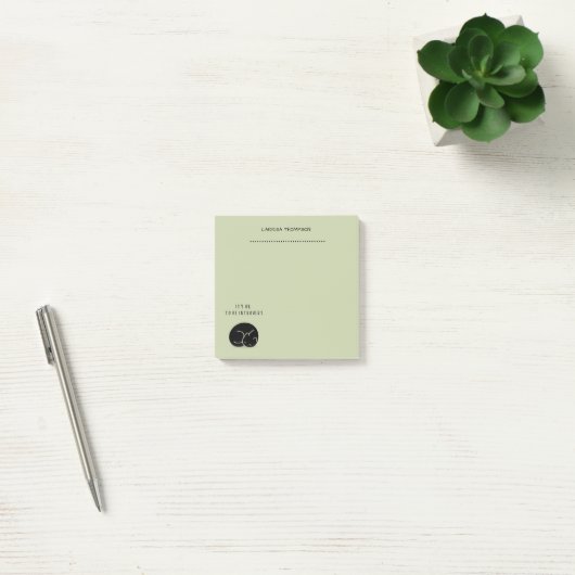 Aangepaste naam slapende kat Het is oké om introve Post-it® Notes (Kantoor)