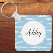 Aangepaste naam Sleutelhanger (Voorkant)