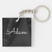 Aangepaste naam sleutelhanger | persoonlijke Sleut (Achterkant)
