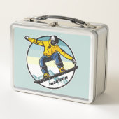 Aangepaste naam snowboarder (Voorkant)